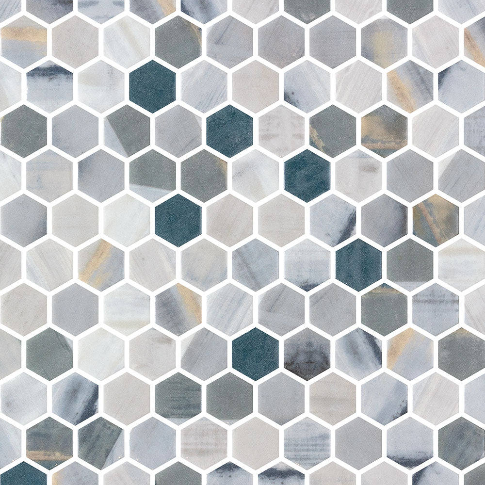 Vetro Floor Glass Mosaic Tile