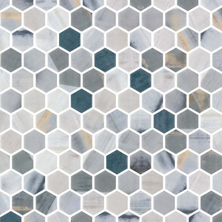 Vetro Floor Glass Mosaic Tile