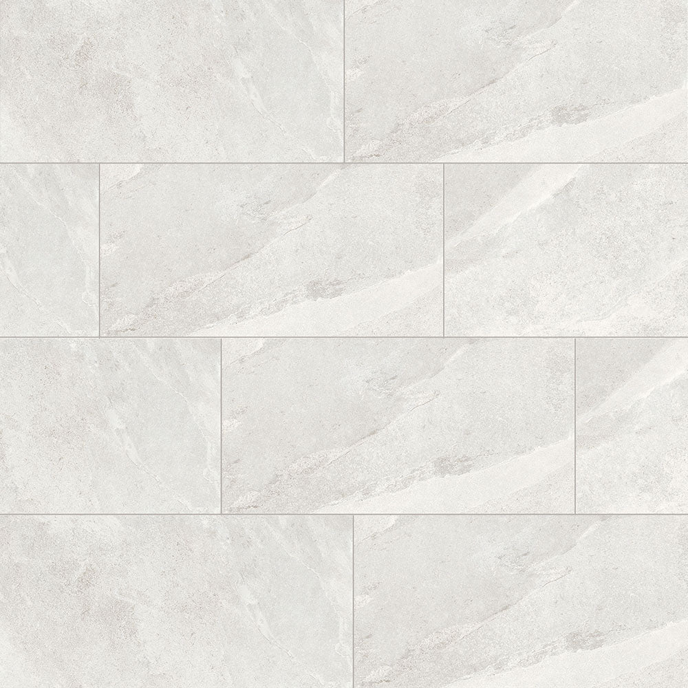 Ultra Slate Stone-Look Matte Porcelain Floor &amp; Wall Tile