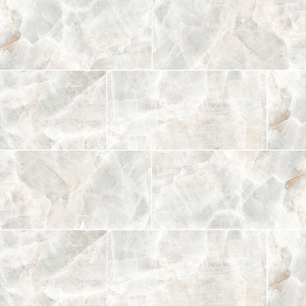 Luster Polished Porcelain Floor &amp; Wall Tile | ANVE Kitchen &amp; Bath