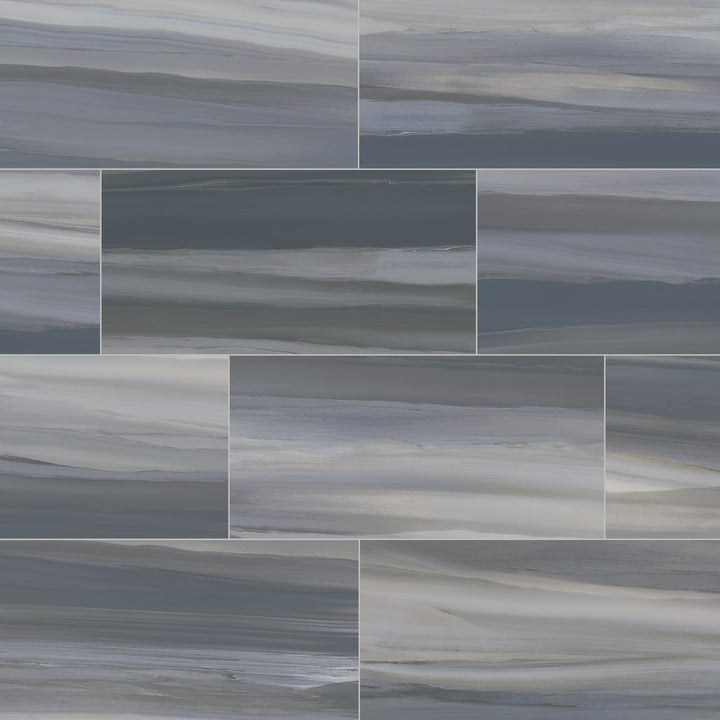 Cascade Matte Porcelain Floor &amp; Wall Tile | ANVE Kitchen &amp; Bath
