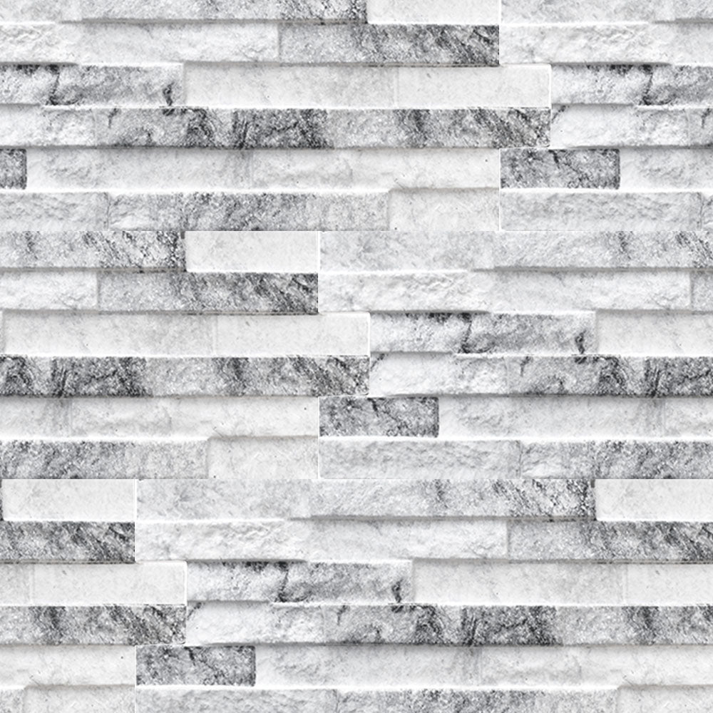 Ledgerstone Stacked-Stone-Look Textured Porcelain Wall Tile | ANVE Kitchen &amp; Bath