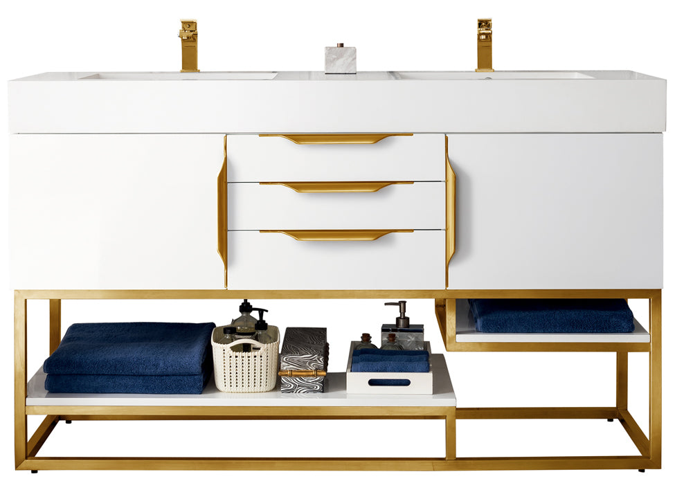 Columbia Freestanding Bathroom Vanity | ANVE Kitchen & Bath