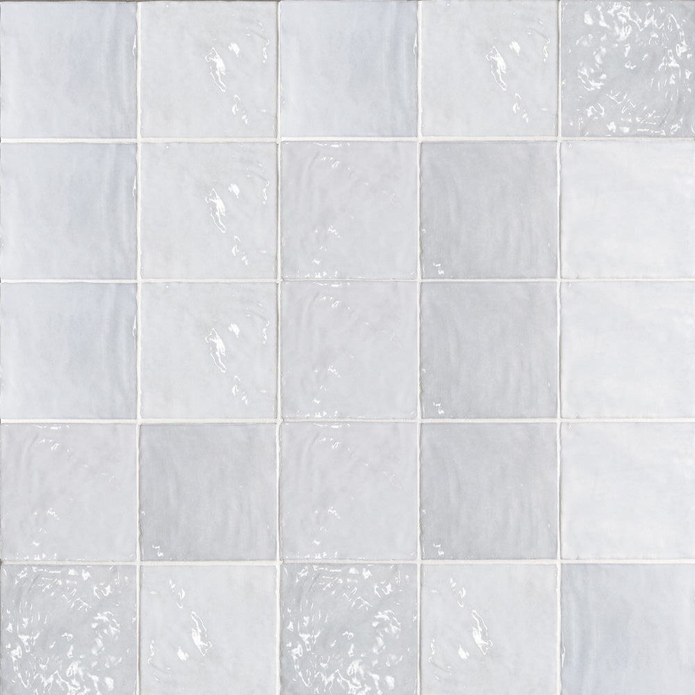 Zellige Glossy Ceramic Floor &amp; Wall Tile