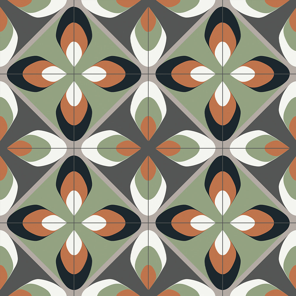 Allure 8" x 8" Matte Porcelain Floor &amp; Wall Tile