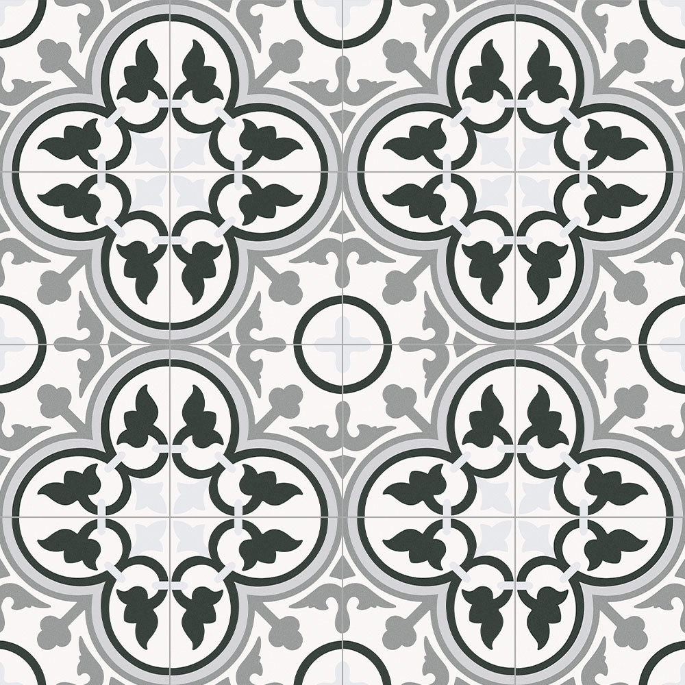 Belle Epoque Matte Porcelain Floor &amp; Wall Tile