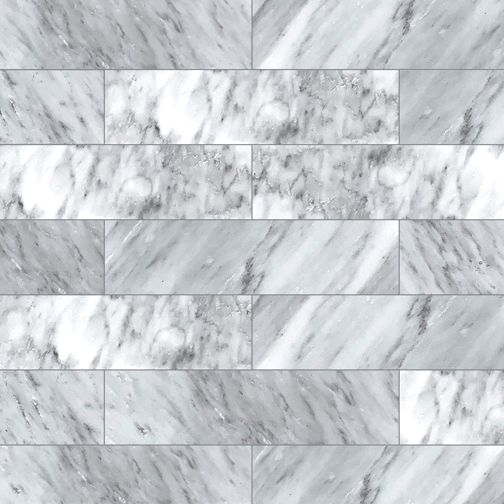 Neo Gris Marble Honed Mosaic Tile | ANVE Kitchen &amp; Bath