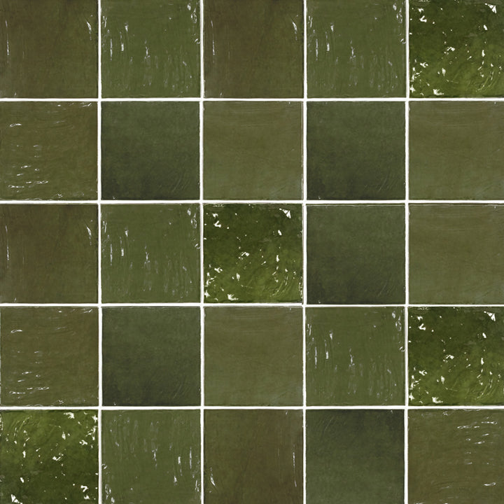 Zellige Glossy Ceramic Floor &amp; Wall Tile