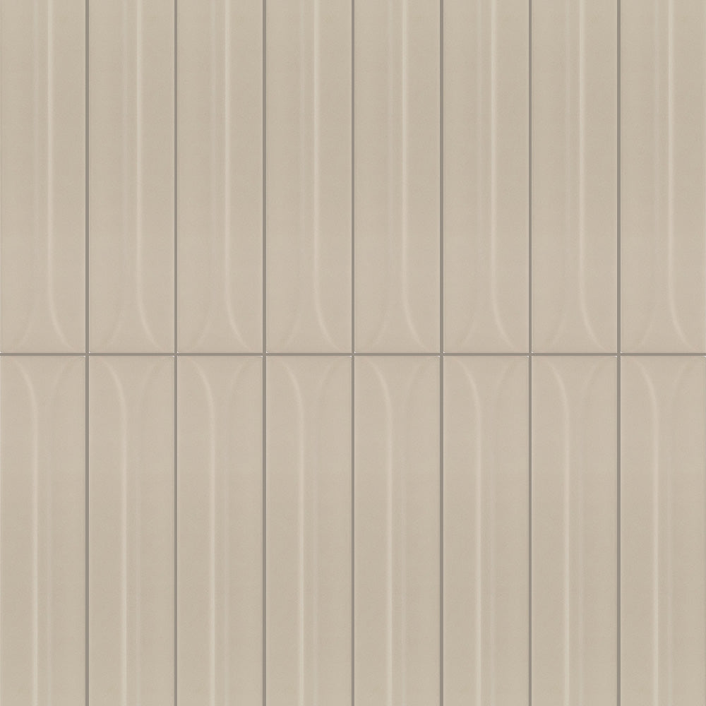 Dimensions 2" x 16" Matte Ceramic Wall Tile