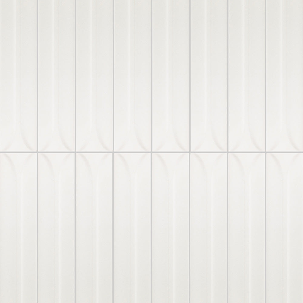 Dimensions 2" x 16" Matte Ceramic Wall Tile