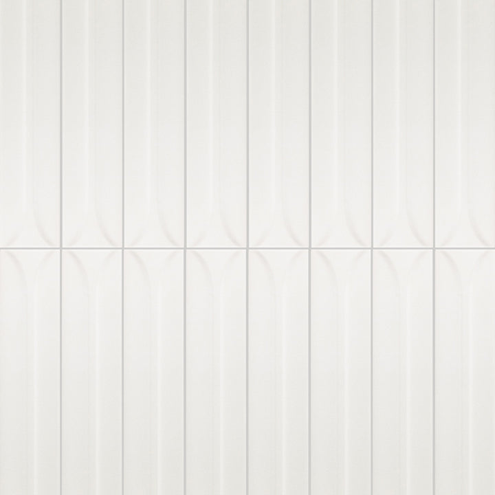 Dimensions 2" x 16" Matte Ceramic Wall Tile