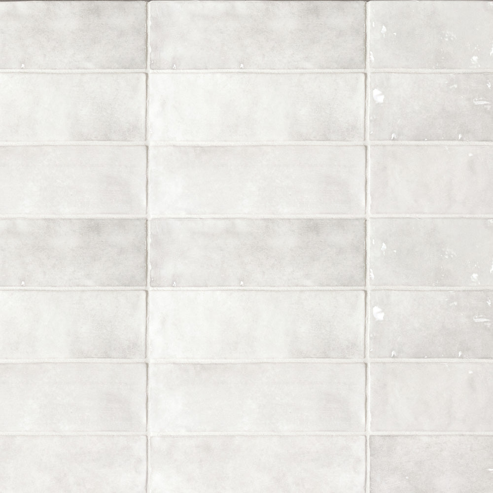Zellige Glossy Ceramic Floor &amp; Wall Tile