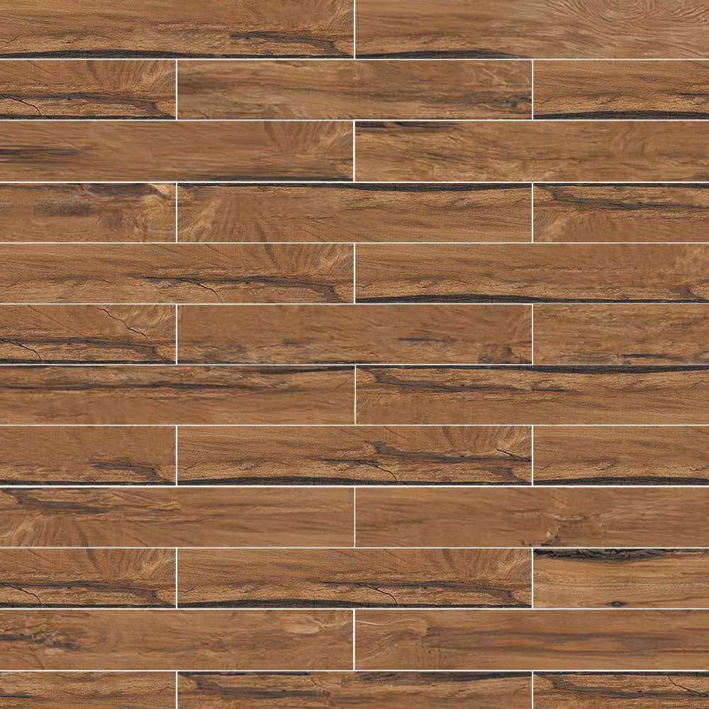 Edgewood Wood-Look Matte Porcelain Mosaic Tile | ANVE Kitchen &amp; Bath