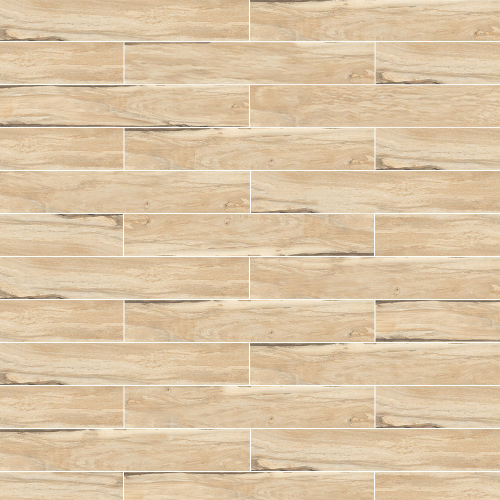 Edgewood Wood-Look Matte Porcelain Mosaic Tile