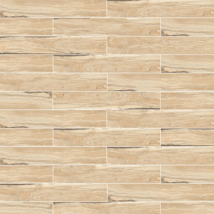 Edgewood Wood-Look Matte Porcelain Mosaic Tile