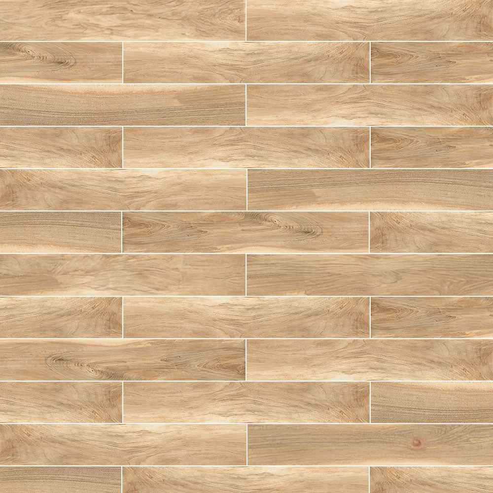Edgewood Wood-Look Matte Porcelain Mosaic Tile