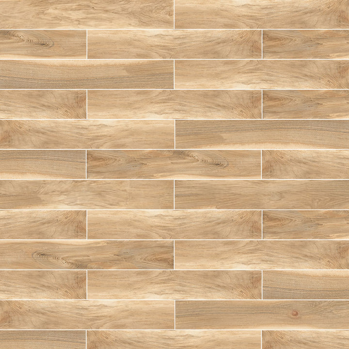 Edgewood Wood-Look Matte Porcelain Mosaic Tile