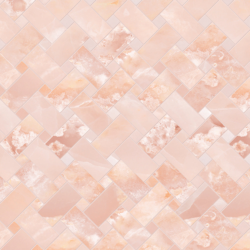 Precious Onyx-Look Polished Porcelain Floor &amp; Wall Tile