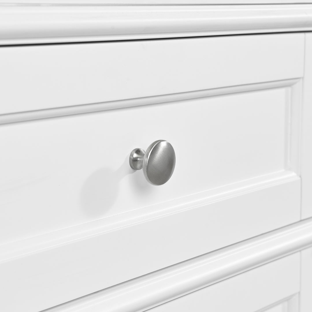 Brittany Linen Cabinet in Bright White