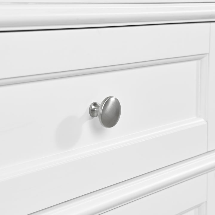 Brittany Linen Cabinet in Bright White