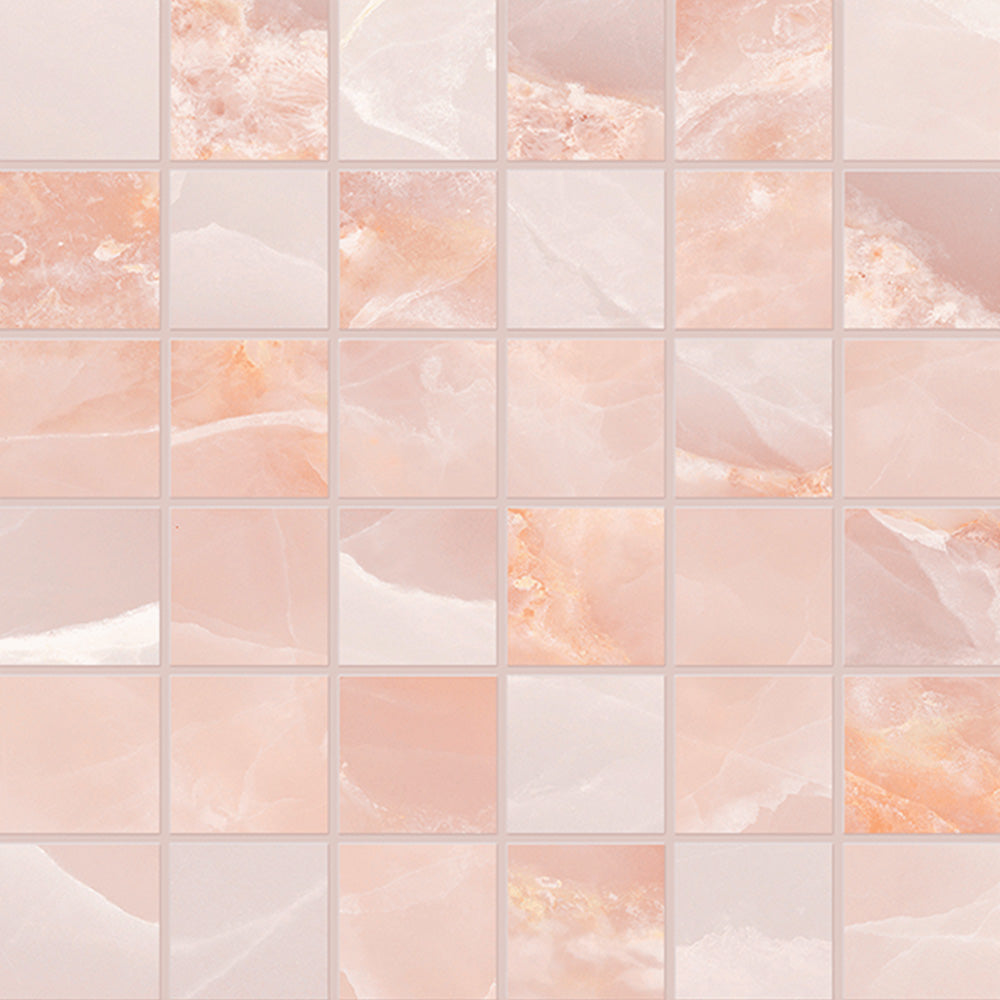 Precious Onyx-Look Polished Porcelain Floor &amp; Wall Tile