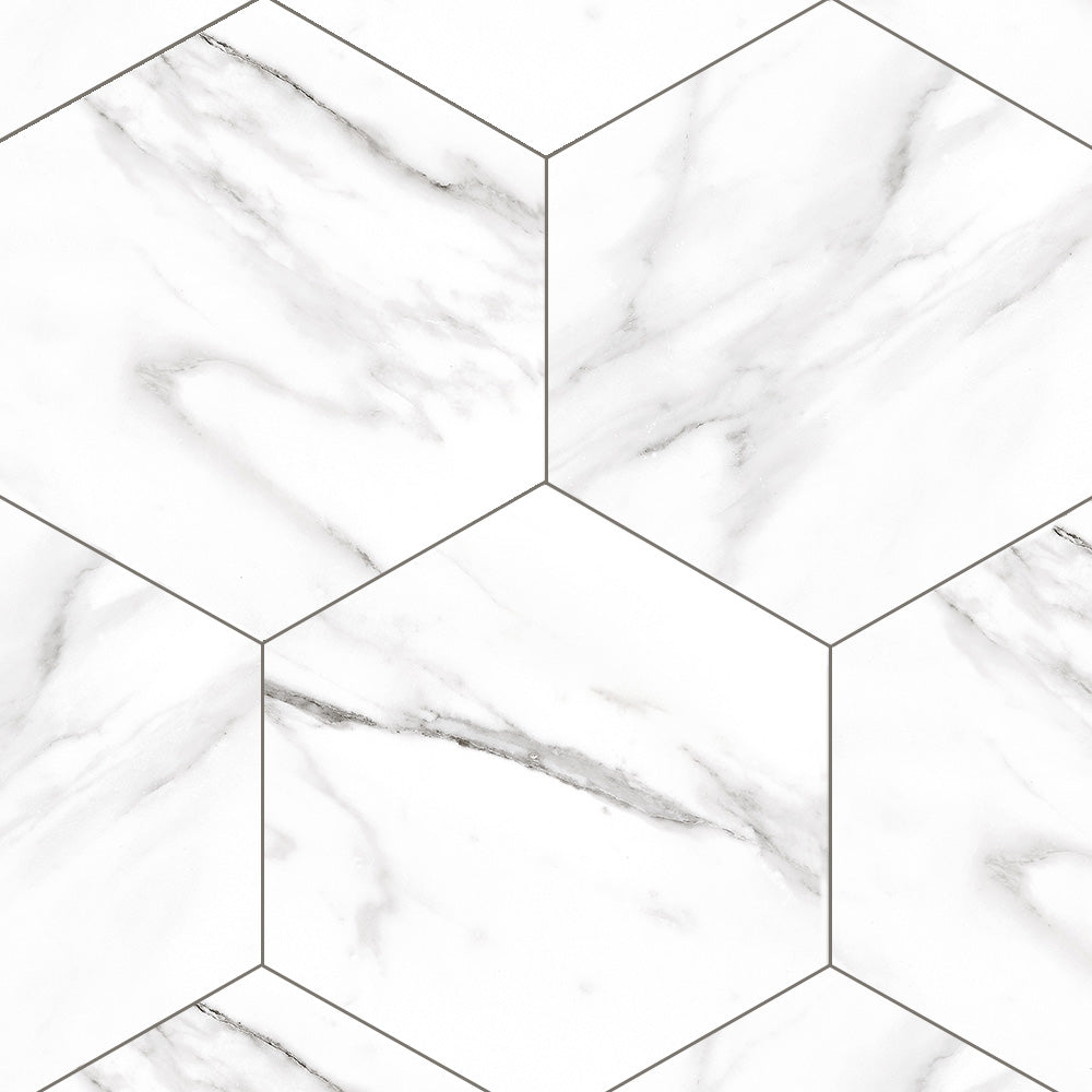 Endura Marble-Look Matte Porcelain Floor &amp; Wall Tile