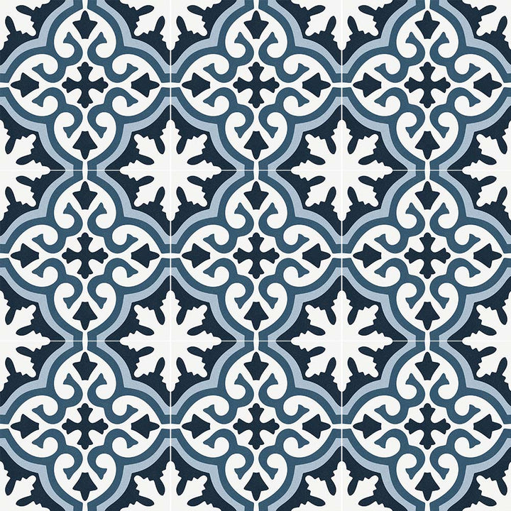 Belle Epoque Matte Porcelain Floor &amp; Wall Tile