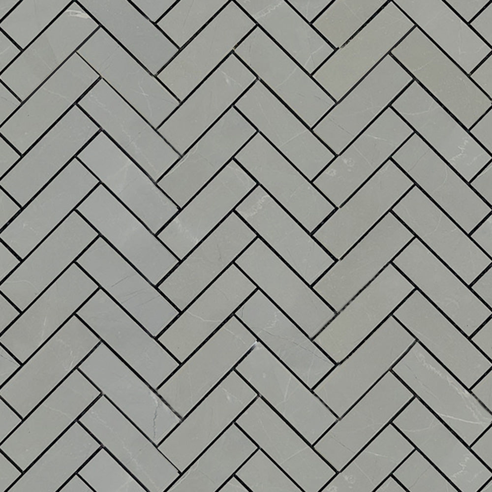 Timeless Marble-Look Porcelain Mosaic Tile