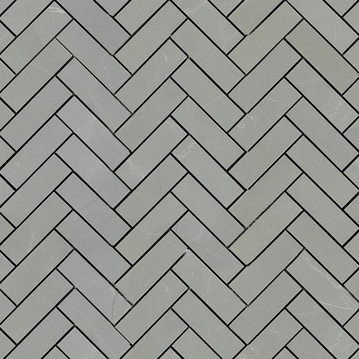 Timeless Marble-Look Porcelain Mosaic Tile