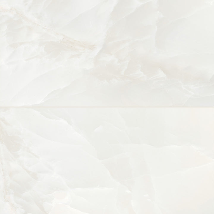 Precious Onyx-Look Polished Porcelain Floor &amp; Wall Tile