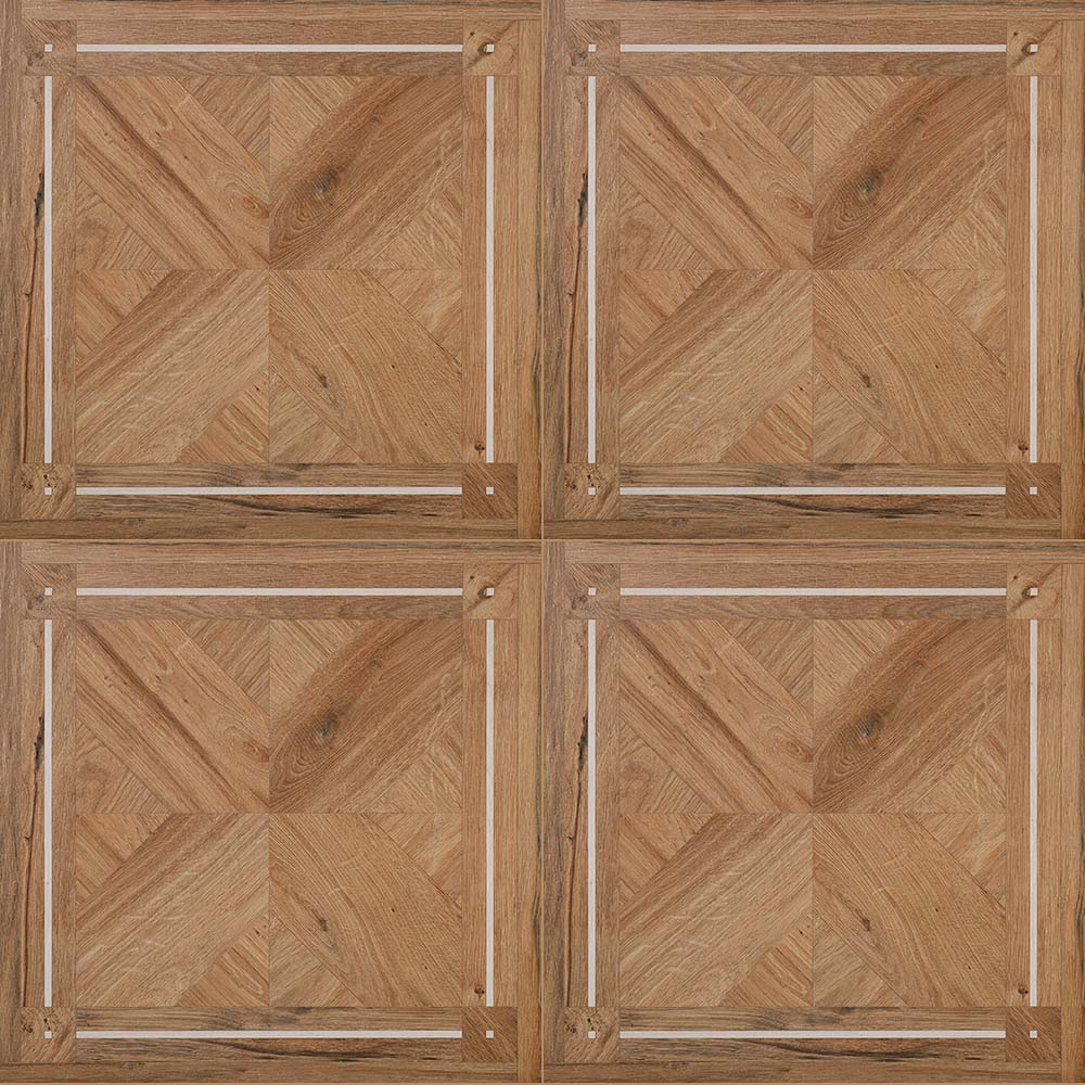 Wood Inlay Wood-Look Matte Porcelain Floor & Wall Tile | ANVE Kitchen & Bath