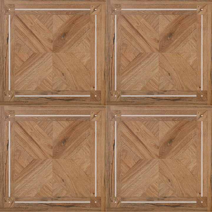Wood Inlay Wood-Look Matte Porcelain Floor &amp; Wall Tile | ANVE Kitchen &amp; Bath