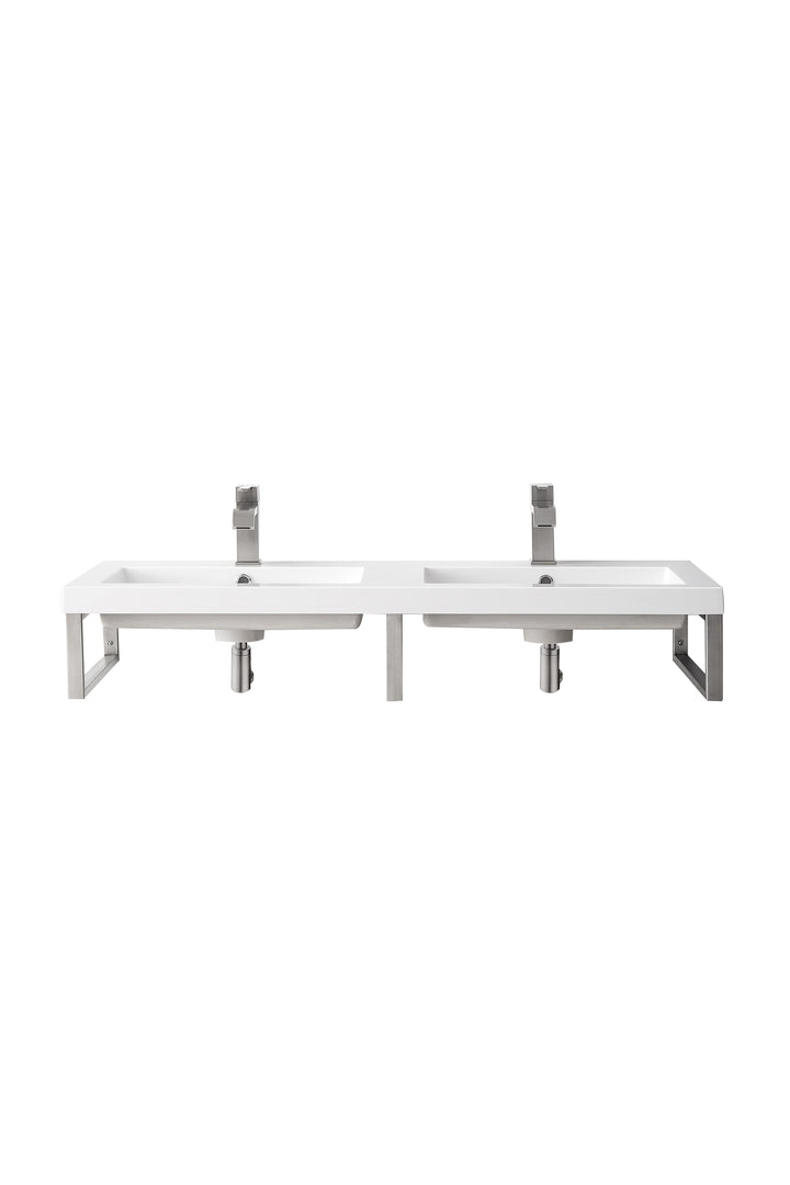 Boston Sink Floating Bathroom Vanity with Composite Stone Top