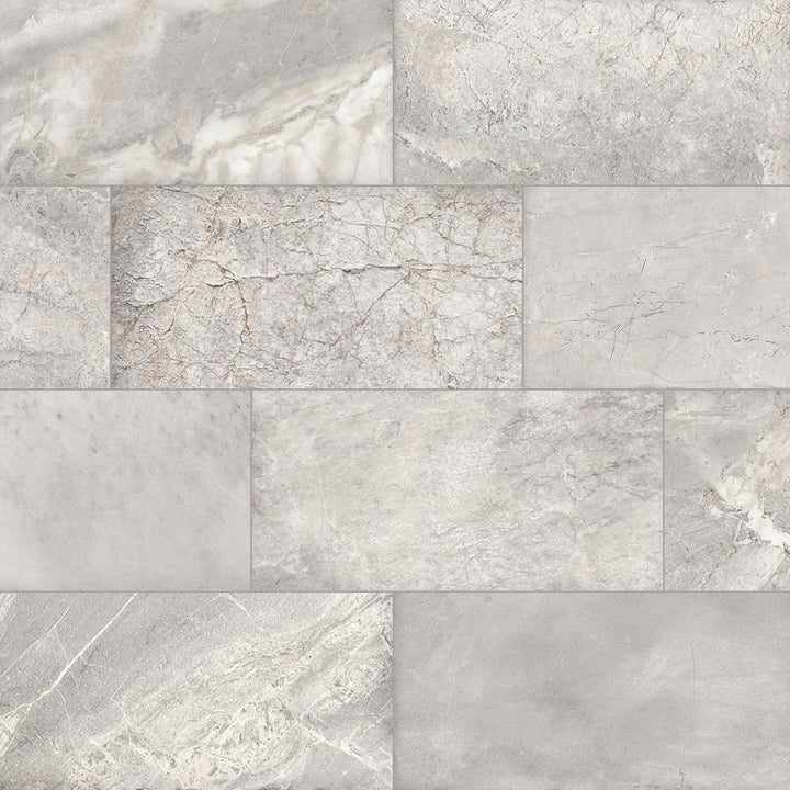 Forever Stone-Look Matte Porcelain Floor &amp; Wall Tile
