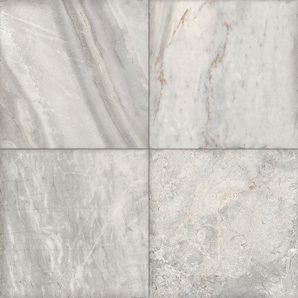 Forever Stone-Look Matte Porcelain Floor &amp; Wall Tile