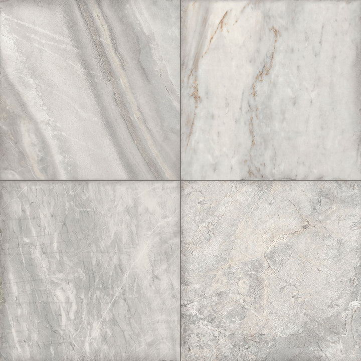 Forever Stone-Look Matte Porcelain Floor &amp; Wall Tile
