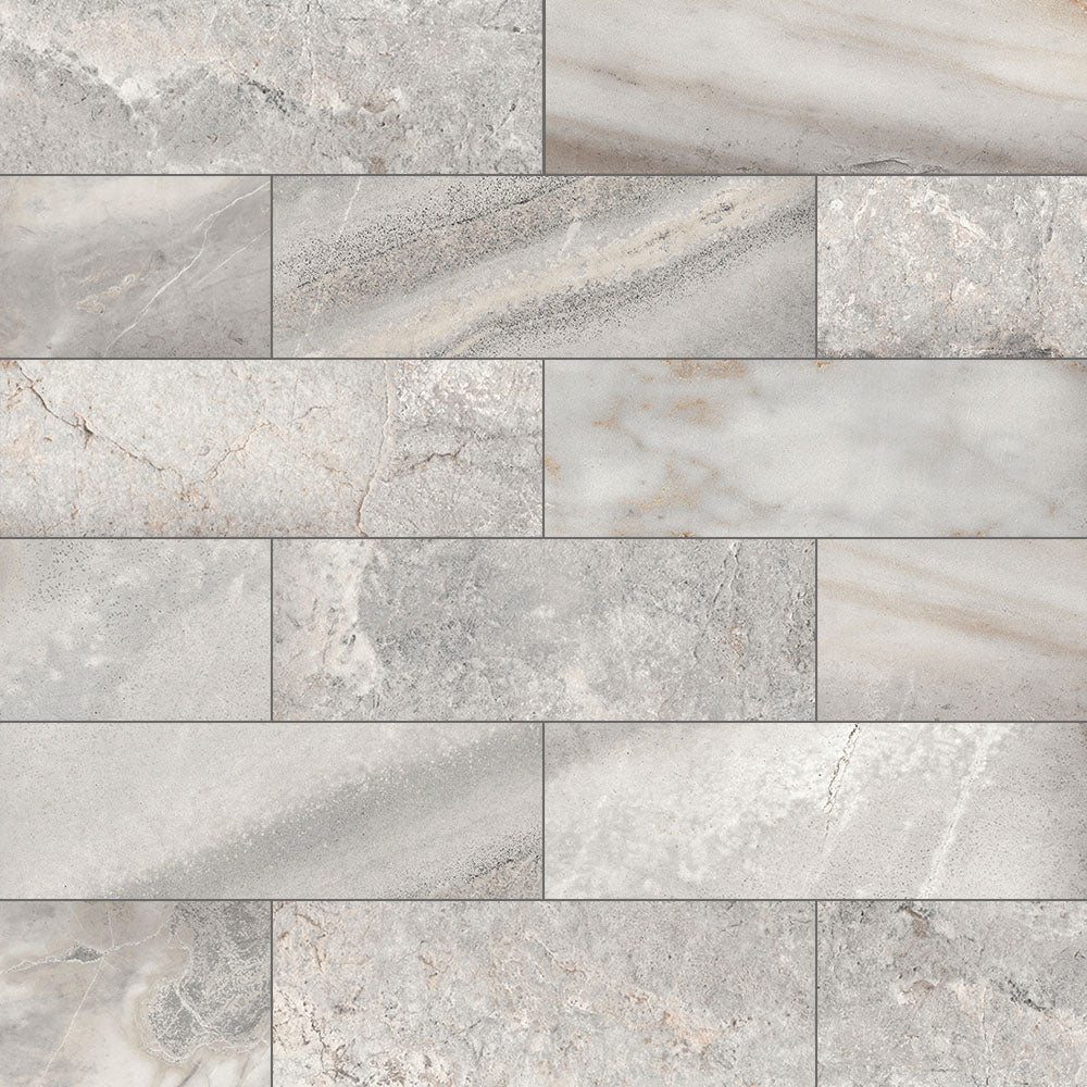 Forever Stone-Look Matte Porcelain Floor &amp; Wall Tile