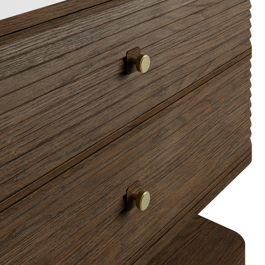 Allamari 72" Floating Double Vanity Cabinet in Sable