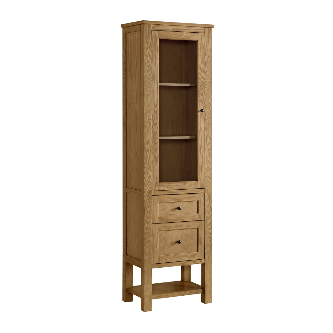 Breckenridge 22" Linen Cabinet in Light Natural Oak