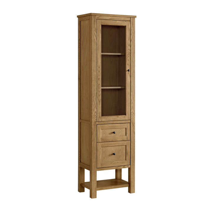 Breckenridge 22" Linen Cabinet in Light Natural Oak