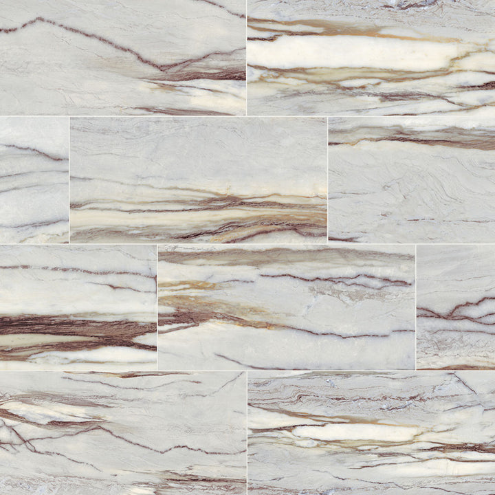 Galaxy Marble-Look Porcelain Floor &amp; Wall Tile