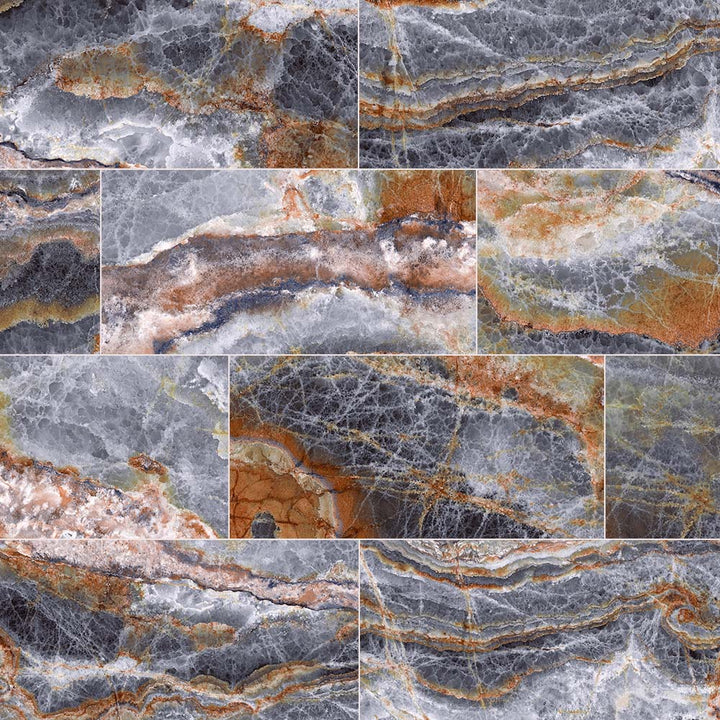 Galaxy Marble-Look Porcelain Floor &amp; Wall Tile