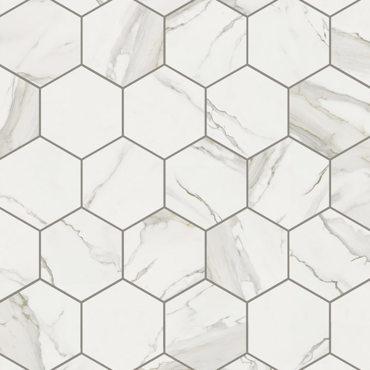 Gallery Marble-Look Matte Porcelain Floor &amp; Wall Tile