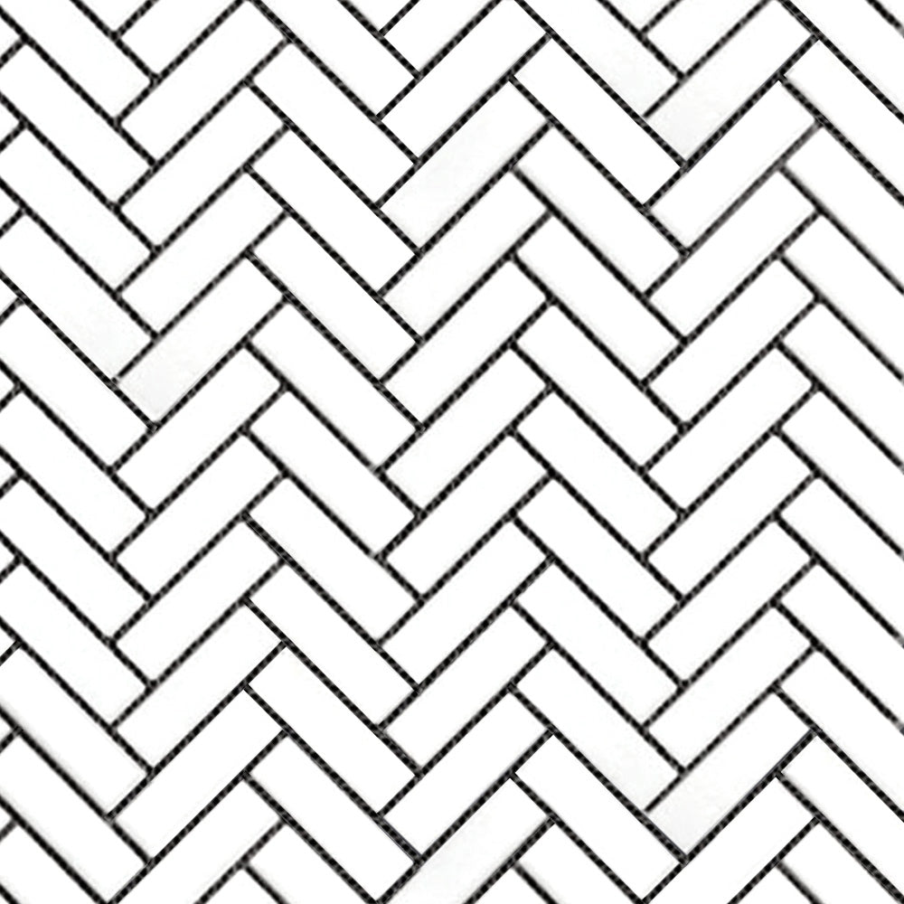 Geometrics Matte Porcelain Mosaic Tile