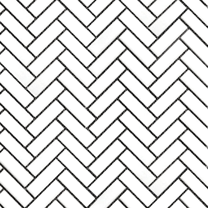Geometrics Matte Porcelain Mosaic Tile
