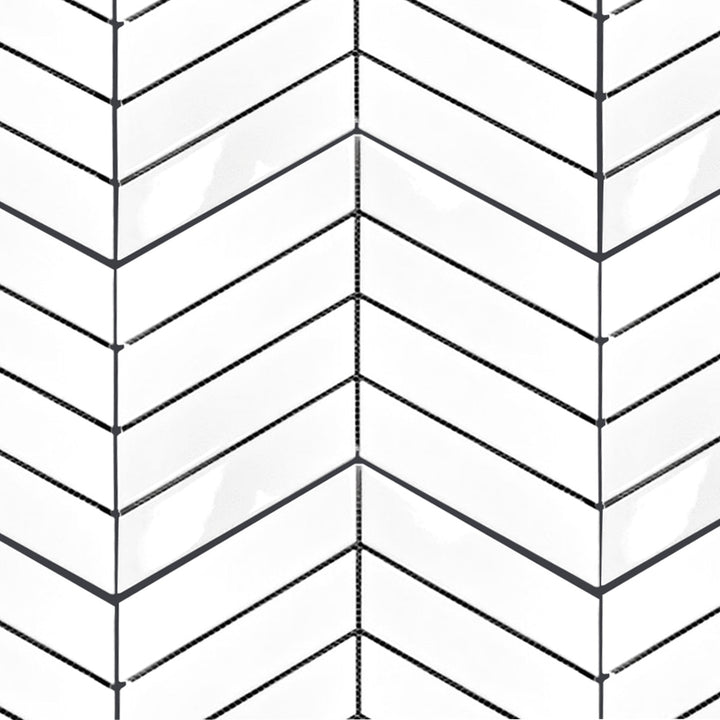 Geometrics Matte Porcelain Mosaic Tile