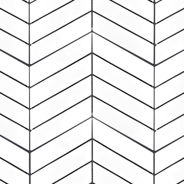 Geometrics Matte Porcelain Mosaic Tile