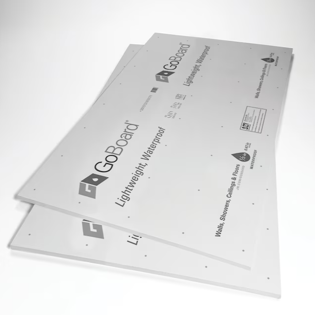 Goboard 3-ft Tile Backer Board | ANVE Kitchen &amp; Bath