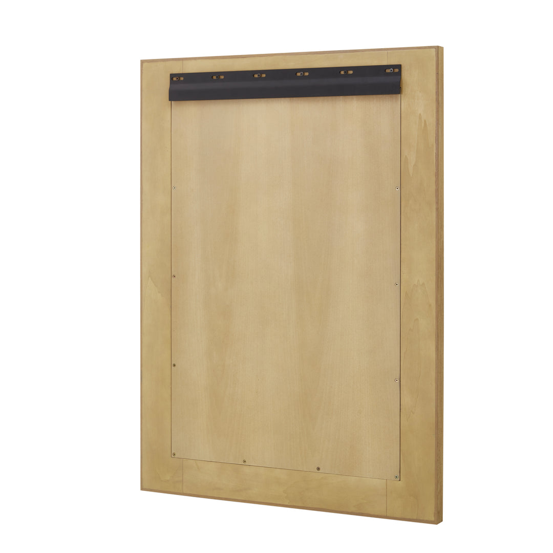 Solene 28" x 38" Bathroom Mirror, Seaside Oak