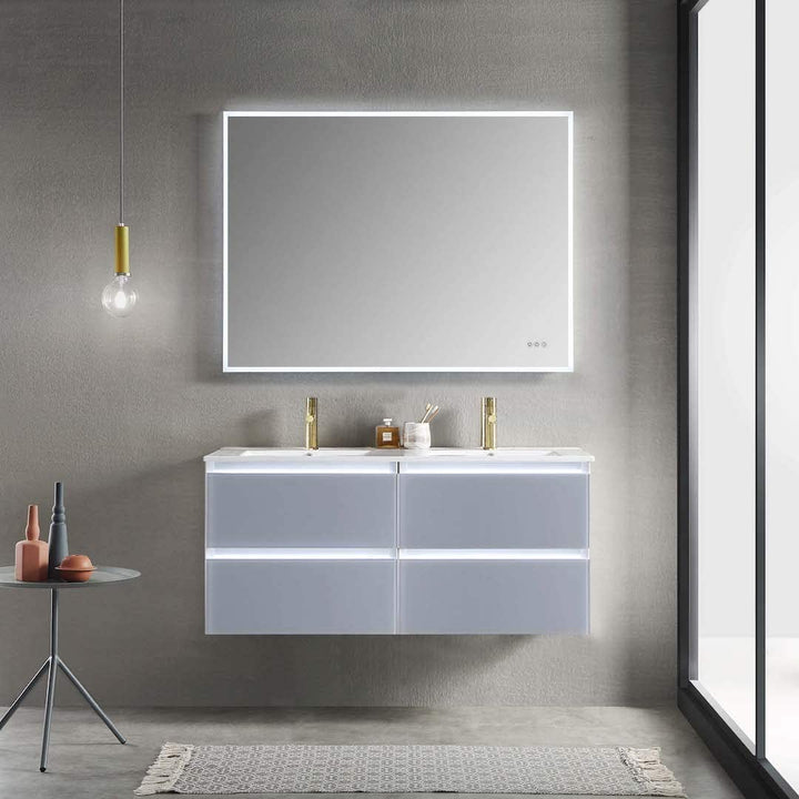 Jena 48 Inch Light Gray